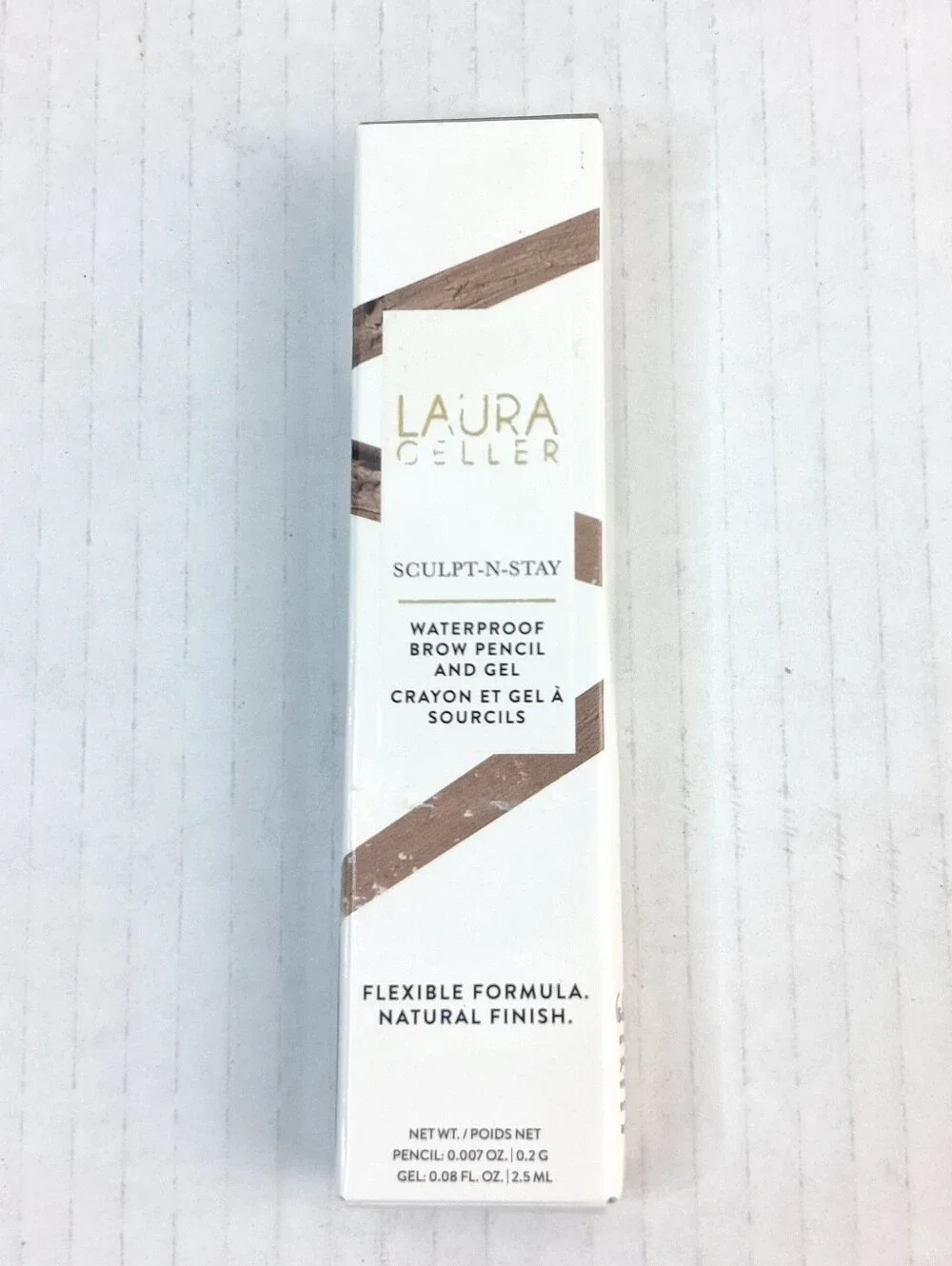 Laura Geller Sculpt-N-Stay Waterproof Brow Pencil & Gel - Blonde